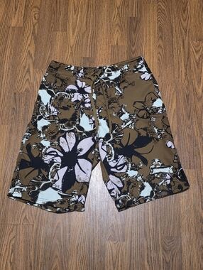 Oakley Men’s Swim Board Shorts Size 30 Floral Lightweight Surf Athletic Shorts
